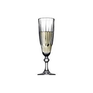 Paşabahçe Diamond Ayaklı Flüt Kadeh - Şampanya Kadeh Bardağı 6 Lı 440069