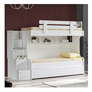 Su Yavrulu Ranza - Beyaz + 2 Adet Comfort Yatak