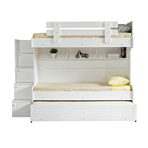 Su Yavrulu Ranza - Beyaz + 2 Adet Comfort Yatak