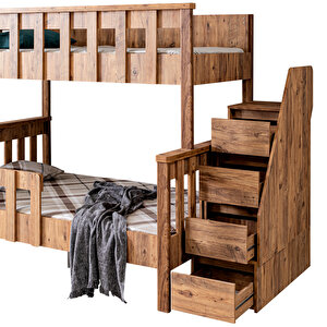Deluxe 2li Ranza - Ceviz + 2 Adet Comfort Yatak