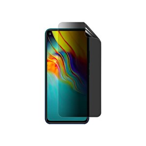 Meizu 15 Lite Sadece Ön Hayalet Kılıflı Kesim Ekran Koruyucu Kaplama