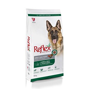Reflex Kuzu Etli Pirinçli Ve Sebzeli Yetişkin Köpek Maması 15 Kg