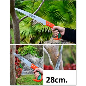Bahçe Bağ Budama Makası Ağaç Dal Kesme Testeresi Ot Orak Tırpan Bileme Eğe Taşı Bahçe Seti 5 Parça