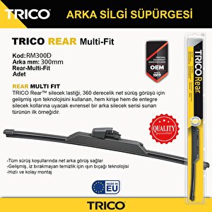 Trico Multifit Arka Tek Silecek 300mm