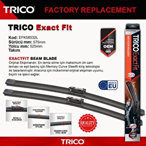 Exactfit Takım Silecek Seti 580/530mm