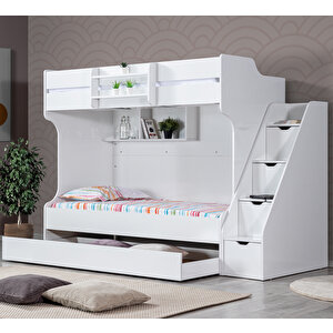 Kardem Yavrulu Ranza - Beyaz + 2 Adet Comfort Yatak