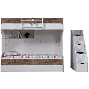 Kardem Yavrulu Ranza - Ceviz + 3 Adet Comfort Yatak