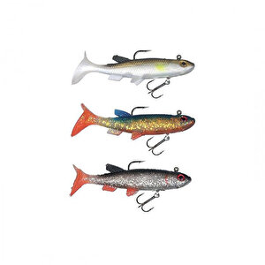 Silikon Sahte Balık Yem Seti - Spro - 8cm - İğneli - Sn-shad (4662.16g.as5)