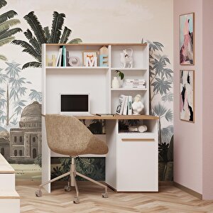 Eva 50x110 Cm Çalışma Masası Bilgisayar Masası Ofis Ders Masa - Atlantik Çam