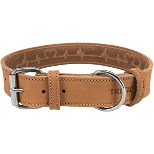 Trixie Köpek Boyun Tasması Kalın Deri 55-65cm 40mm L-xl Kahverengi
