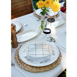 Daily Tunes Yemek Tabağı 6lı Set 20 Cm