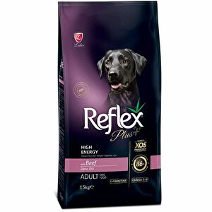 Reflex Plus Biftekli High Energy Yetişkin Köpek Maması 15 Kg