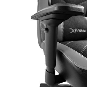 Xprime Tyler Oyuncu Koltuğu Hybrid Kumaş Gri