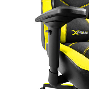 Xprime Tyler Oyuncu Koltuğu Hybrid Kumaş Sarı