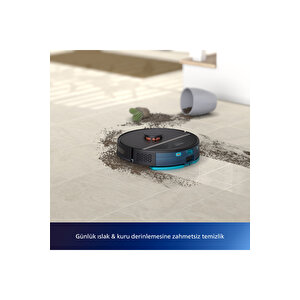 3000 Serisi Homerun Aqua Islak Kuru Robot Süpürge, Otomatik Sarj İstasyonlu, Xu3000/03