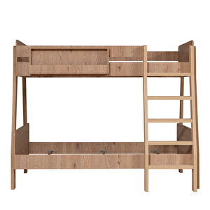 Trend Geniş İkili Ranza - Ceviz + 2 Comfort Yatak