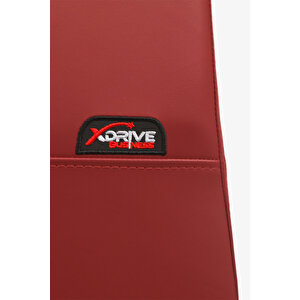 Xdrive Business Konak Çalışma Koltuğu Large Deri Kırmızı