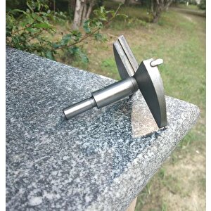 Ahşap Delme Panç Seti 35mm 40mm 45mm 3lü Karot Set Matkap freze ucu Tas Menteşe için