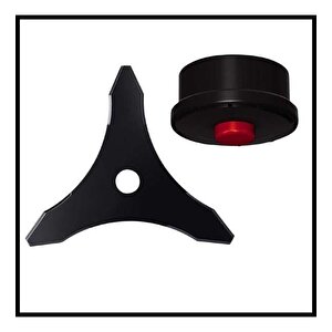 Agillo 36/255 Bl Aküsüz Yan Tırpan Kırmızı