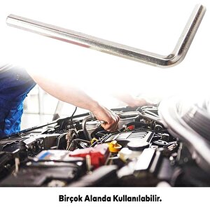 Eltos Allen Alyan Anahtar 3.5 Mm Altıgen Vida Somun Sıkma Sökme Eca0035