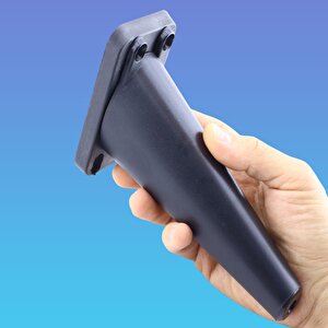 Regnum Lüks Mobilya Kanepe Sehpa Tv Ünitesi Koltuk Ayağı 16 Cm Siyah Baza Ayakları