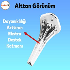 Lotus Lüks Mobilya Kanepe Tv Ünitesi Koltuk Ayağı 23 Cm Parlak Krom Konsol Ayakları