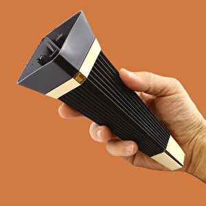 Alcazar Lüks Mobilya Kanepe Sehpa Tv Ünitesi Koltuk Ayağı Baza Ayak 23 Cm Siyah Altın