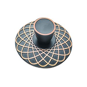 Dinar 32 Mm Satine Eskitme Antik Bakır Metal Mobilya Mutfak Çekmece Dolap Kulpu Kulbu Kulpları