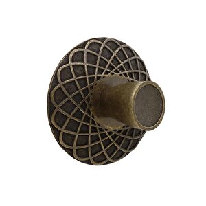 Dinar Çekmece Dolap Kapak Kulpu Kulbu 32 Mm Antik Sarı Metal Kulp