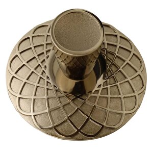 Dinar Çekmece Dolap Kapak Kulpu Kulbu 32 Mm Bronz Metal Kulp