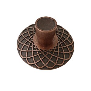 Dinar Çekmece Dolap Kapak Kulpu Kulbu Antik Bakır Metal Kulp (5 Adet)