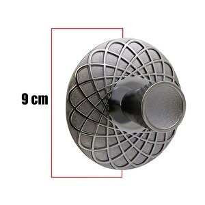 Dinar Çekmece Dolap Dolabı Kapak Kulpu Kulpları Kulbu 32 Mm Füme Metal Kulp Mobilya Mutfak