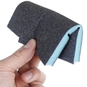 Sünger Zımpara 9.5 X 12.5 Cm Takoz Blok Flex Taşlama Ahşap El Zımparası