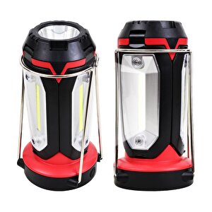 Mx-8801 3xcob Led+ 3w Led Çok Fonksi̇yonlu Çalişma - Kamp Lambasi