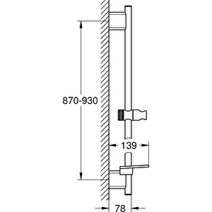 Rainshower Duş Seti 90 Cm - 26603dc0