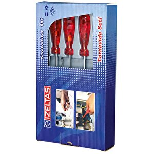 İzeltaş Kraft Yıldız Uçlu Tornavida Seti 6 Parça