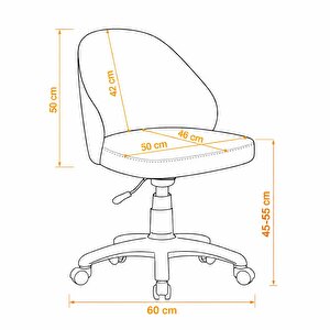 Yeni Joy Çocuk ve Genç Odası Amortisörlü Tekerlekli Çalışma Sandalyesi