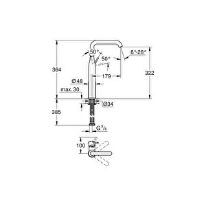 Essence Tek Kumandalı Lavabo Bataryası Xl-boyut 32901da1