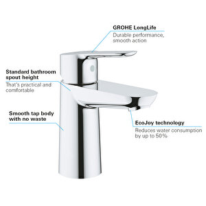 Grohe Bauedge Lavabo Bataryası S-size- 23330000
