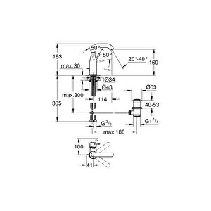 Essence New Tek Kollu Lavabo Bataryası M Boyut - 23462da1