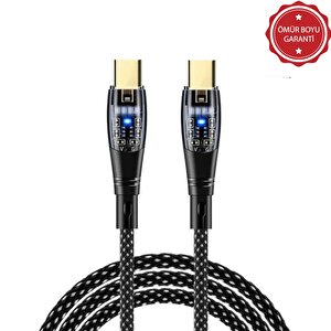 Schitec 6a 60w Type-c To Type-c 1metre Hızlı Data Ve Şarj Kablosu Siyah Ömür Boyu Garanti Yk250s