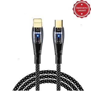Schitec 6a 20w Type-c To Lightning 1metre Hızlı Data Ve Şarj Kablosu Siyah Ömür Boyu Garanti Yk255s