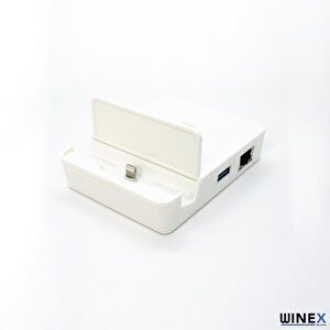 7in1 Lightning Docking Station Dönüştürücü Adaptör