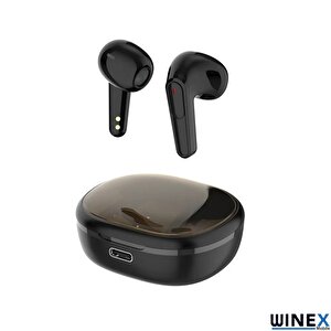 Yk12 Wireless Bluetooth 5.3 Kulaklık Siyah Siyah