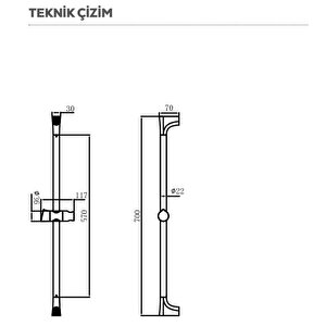 Sürgülü Duş Seti Takımı Sh483+fy2500