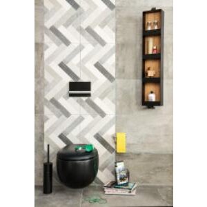 Vitra Origin A4489336 Yerden Tuvalet Fırçalığı Siyah