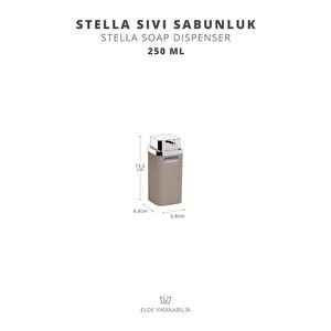 Stella Kromlu Vizon Sıvı Sabunluk