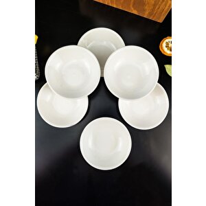 Digithome 6’lı Porselen Mini Sosluk Ve Reçellik Kase Seti 9 Cm Beyaz – Ckr4110