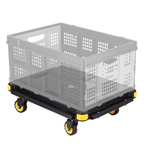 Stanley Pc532 137kg 62x45cm Dört Tekerli Çekme Kollu Yük Ve Paket Taşıma Arabası