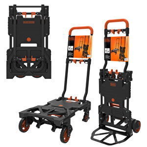 Black+decker Bh206 55/120kg Çok Fonksiyonlu Katlanır El Arabası